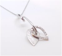 Pendente Comete Donna in Oro Diamante 0.15 Ct GLB 469 - GLB 469